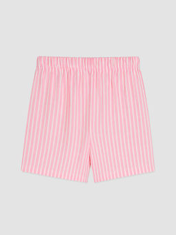 Beli Lastikli Bask?l? K?z ?ocuk Pijama Alt