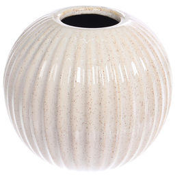 Ваза керамическая "Валенсия" 14*16см песочная