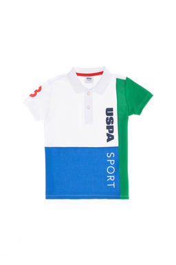 U. S. Polo Assn Белая футболка с воротником-поло для мальчика - U.s. polo assn фото 5