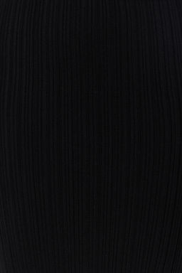 Siyah Midi Triko Premium Iplik/ Ozel Iplik Etek TWOSS24ET00042