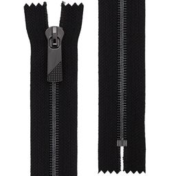 Молния Металл декоративная Gamma KAP-8 20 см черный никель однозамковая Тип 8 5 шт неразъёмная ЧЕРНЫЙ №310