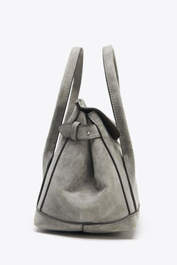 MINI CITY BAG LEATHER - Zara фото 7