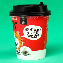 Чай чёрный Жидкость для снятия стресса в пирамидке с грецким орехом и корицей, 3 г. - Фабрика счастья фото 2