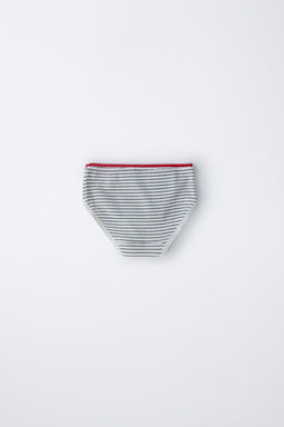 AGES 2-6/ THREE-PACK OF HEART PRINT BRIEFS - Zara фото 4
