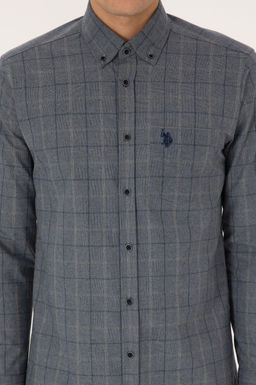 Erkek A__k Lacivert Uzun Kollu G_mlek - U.s. polo assn фото 6