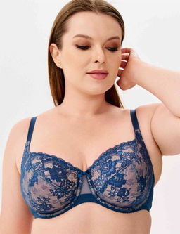 БЮСТГАЛЬТЕР Milavitsa 107180/C26 синий топаз/ нюд