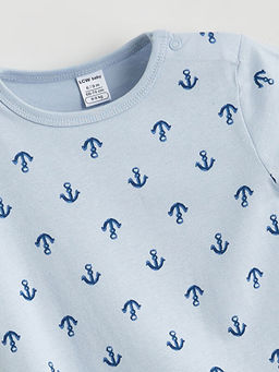 Bisiklet Yaka Erkek Bebek Tulum 2li