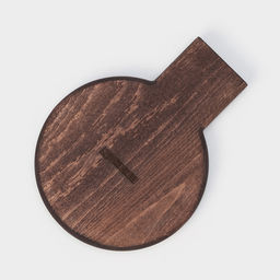 Подставка деревянная под ложку Adelica, 20×15×2 см, тёмный бук