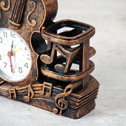 Часы настольные Скрипка 14,5х5х22 см / F538 /уп 120/ - Галеонтрейд фото 8