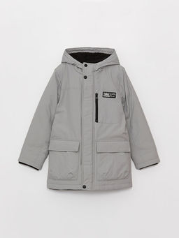 Kap??onlu Erkek ?ocuk Mont