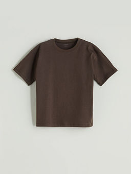 Bisiklet Yaka Basic Erkek ?ocuk Ti??rt