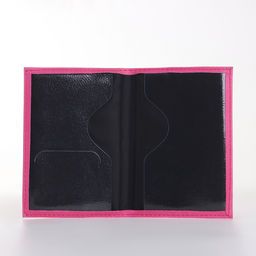 Обложка для паспорта, розовая