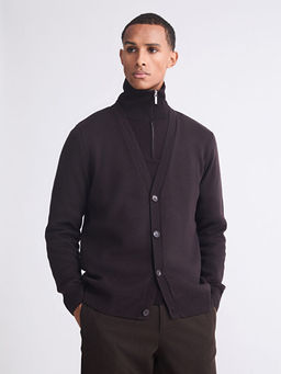 Standart Kal?p V Yaka Erkek Triko H?rka