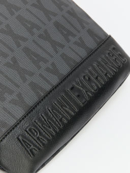 Мужская сумка через плечо ARMANI EXCHANGE Артикул 4081486, темно-серый  фото 5