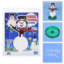 Набор опытов "Волшебный снеговичок" в коробке