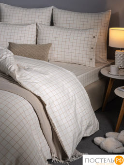 КПБ PRIME PRIVE ВАЛЬБО бел (клетка)  фото 3