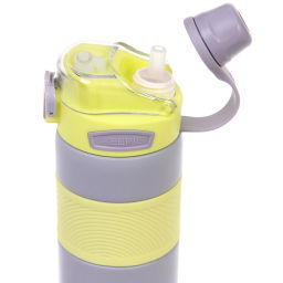 Термос 800мл "Фитнесс", цвет серый