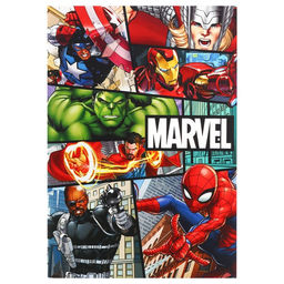 Блокнот А5, на скрепке, 40 листов, в точку, Мстители