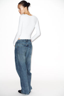 BASIC POLYAMIDE BODYSUIT - Zara фото 18