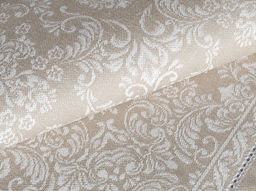 16с-4ЯК Комплект салфеток из 6 шт 45*45 "Романтика" цв. бежевый