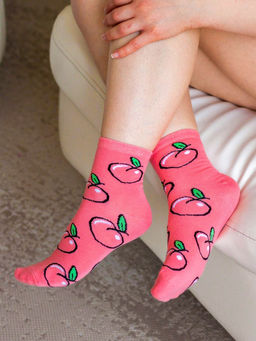 Носки женские iLikeGift "Peach", р. 35-40