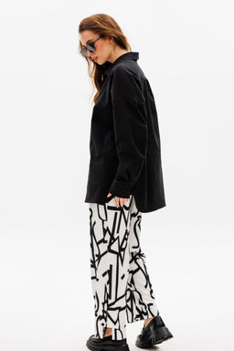 Костюм NIKVA н533 черно-белый  фото 5