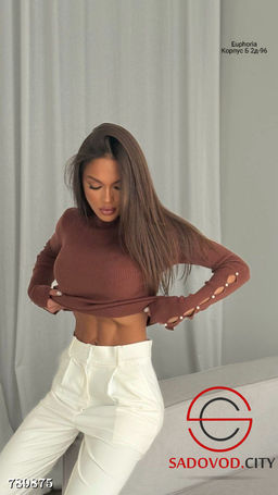 Водолазка лапша женская - Bruno фото 5