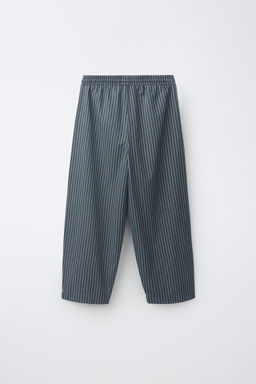 PANTAL?N BAGGY RAYAS / Azul medio - Zara фото 2