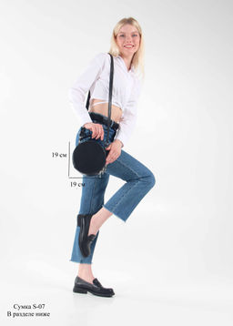 Лоферы туфли EDART 175.патриция bl. черный  фото 3