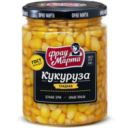 Кукуруза сладкая Фрау Марта 450г