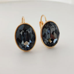 Серьги с кристаллами Swarovski