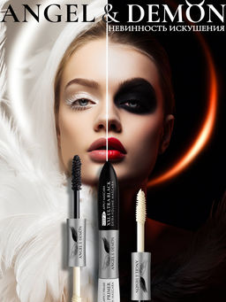 Двусторонняя тушь Angel & Demon