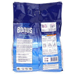 Стиральный порошок Bonus Автомат. Настроение SPA 1500г, 21х4х31см (Беларусь)  фото 3