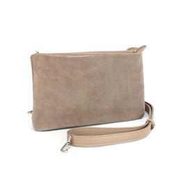 Сумка женская натуральная кожа ADEL-72 (отделка - ИСК/КОЖА), 3отд, плечевой ремень, капучино 264692