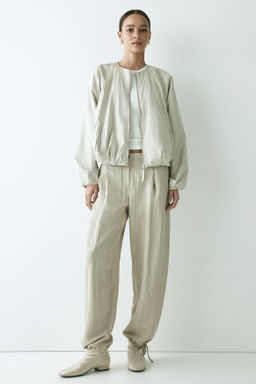Pantal?n barrel con efecto arrugado - H&m фото 3