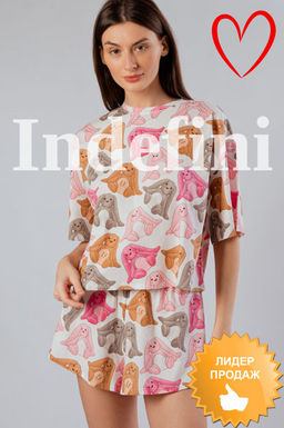 Домашняя пижама Indefini (Арт.5012TBD)  фото 10