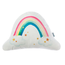 Подушка декоративная Крошка Я Радуга, 51х30 см, велюр, 100%п/э