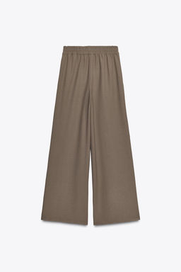 WIDE FLOWING TROUSERS - Zara фото 5