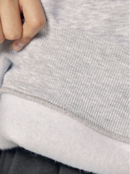 Утепленный свитшот оверсайз - NEVERLATE фото 4