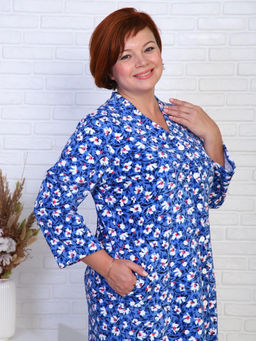 IV-CAPRIZ Коллаж - халат из велюра  фото 10