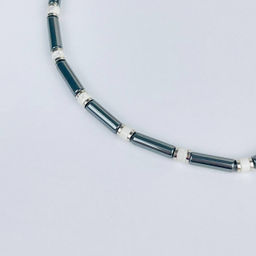 Чокер из Гематита и Говлита