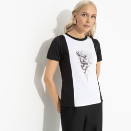 Футболка с принтом Я так хочу (snake) - Charutti фото 7