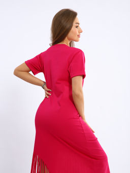 Платье женское 4-108е (фуксия)