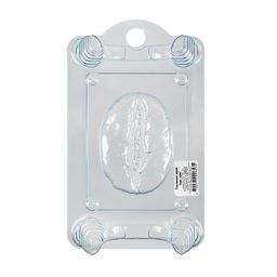 BUBBLE TIME Пластиковая форма для мыла №01 14.8 х 10 см пластик Кофе зерно