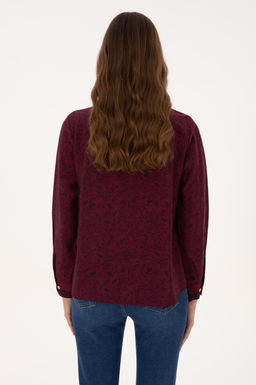 Kad_n Bordo Uzun Kollu G_mlek - U.s. polo assn фото 5