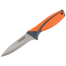 Цена за 2 шт. Нож с прорезиненной рукояткой ARCOBALENO MAL-04AR для овощей, 9,5 см 005523