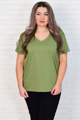 Футболка женская 6-192а (оливковый)