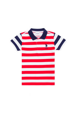 U. S. Polo Assn Красная футболка-поло для мальчика - U.s. polo assn фото 6