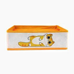 Органайзер для хранения, кофр для белья 7 ячеек Рыжий кот, 323210 см - See you home фото 3