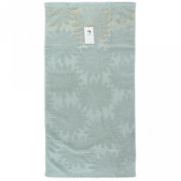 Полотенце махровое "Подсолнух" 50х90см, хлопок 100%, мятный (Китай)